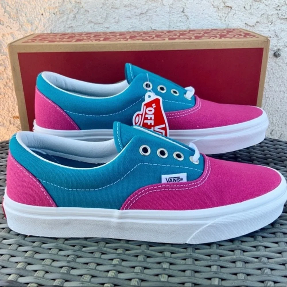 ❇️ - New Vans Era Colorblock Sneaker in women’s 7.5 - Picture 5 of 6